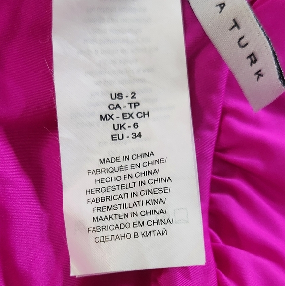 New!Trina Turk Bijuo Solids Plunge One Piece Swimsuit - Picture 13 of 13